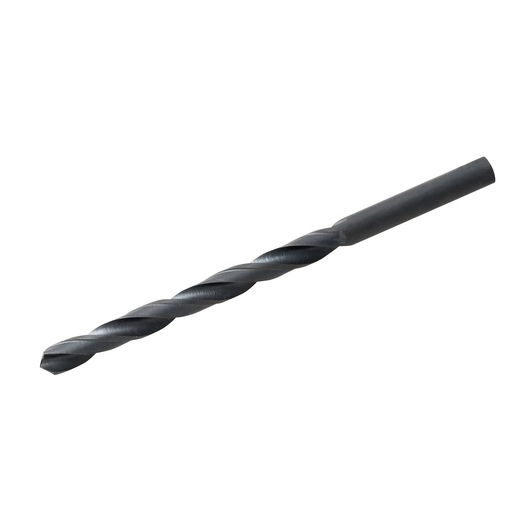 BLACKDECKER BD181564C metal twist drill bit, black finish, side angle on white background.