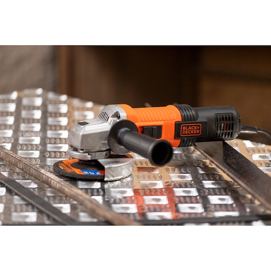 Product positioned with disc