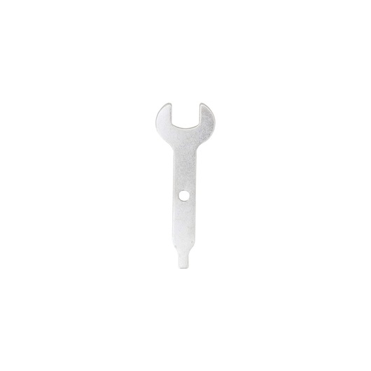 BLACKDECKER RT18KA metal wrench tool, silver color, front angle, shown on white background.